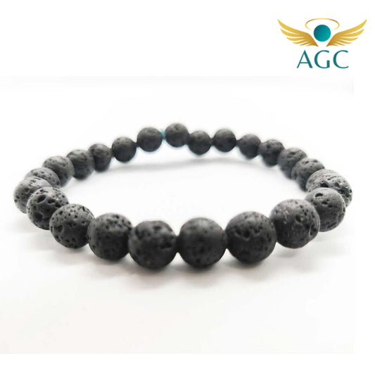 Lava Bead Bracelet for Grounding, Calm & Aromatherapy | AGC