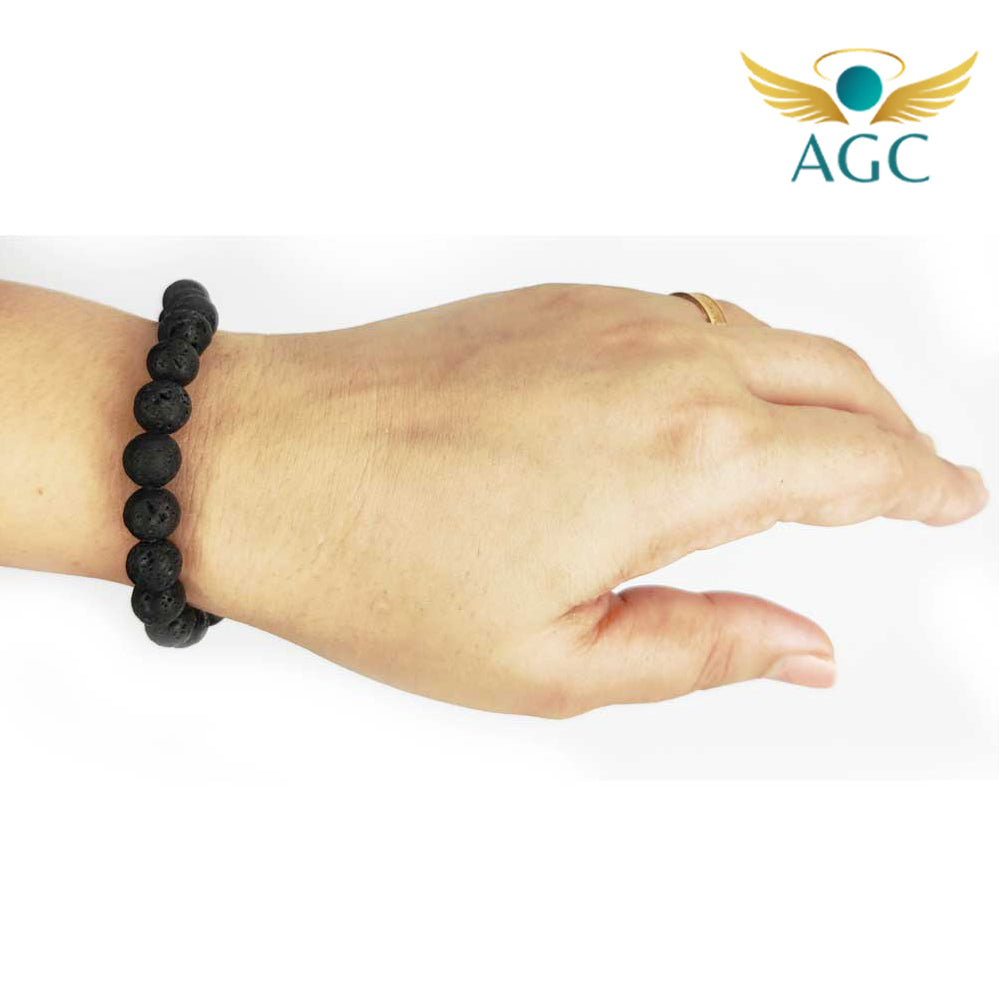 Lava Bead Bracelet for Grounding, Calm & Aromatherapy | AGC
