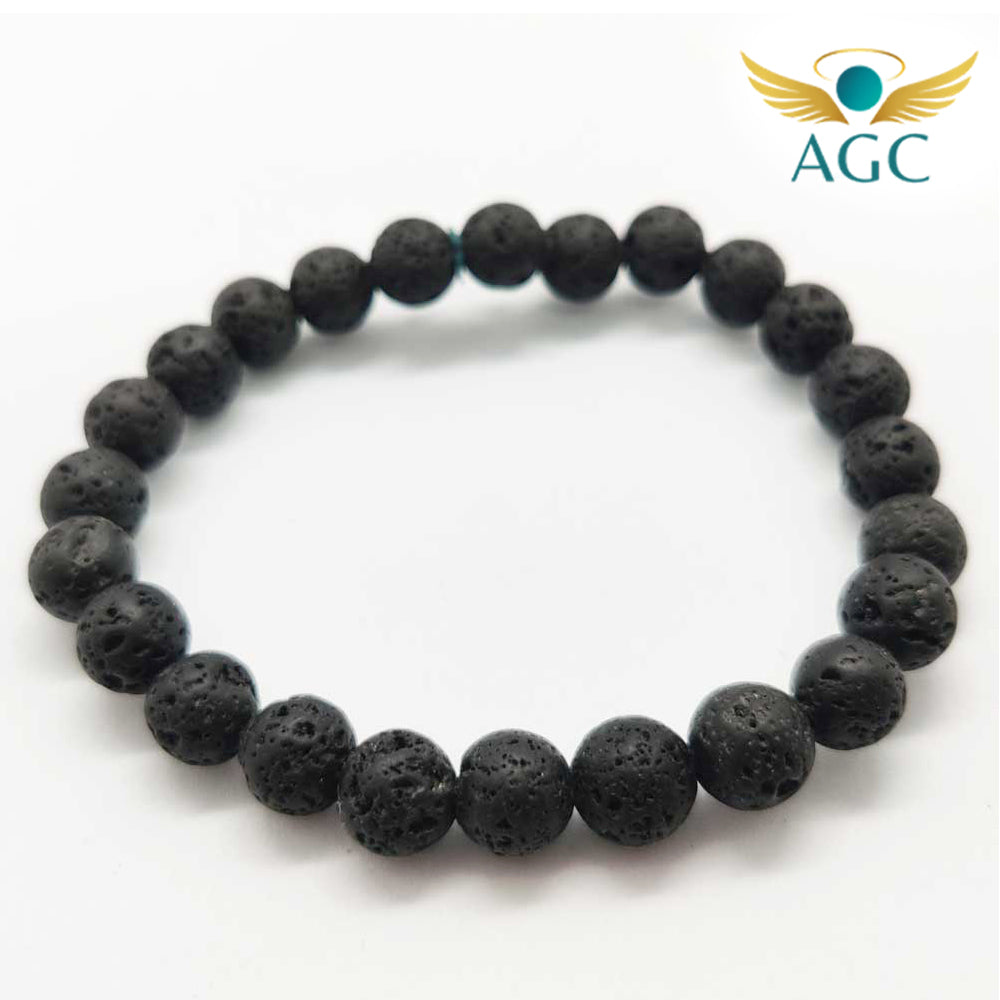 Lava Bead Bracelet for Grounding, Calm & Aromatherapy | AGC