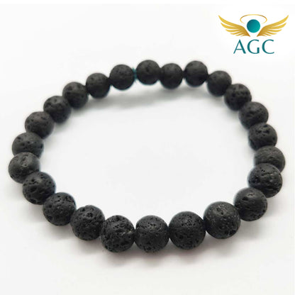 Lava Bead Bracelet for Grounding, Calm & Aromatherapy | AGC