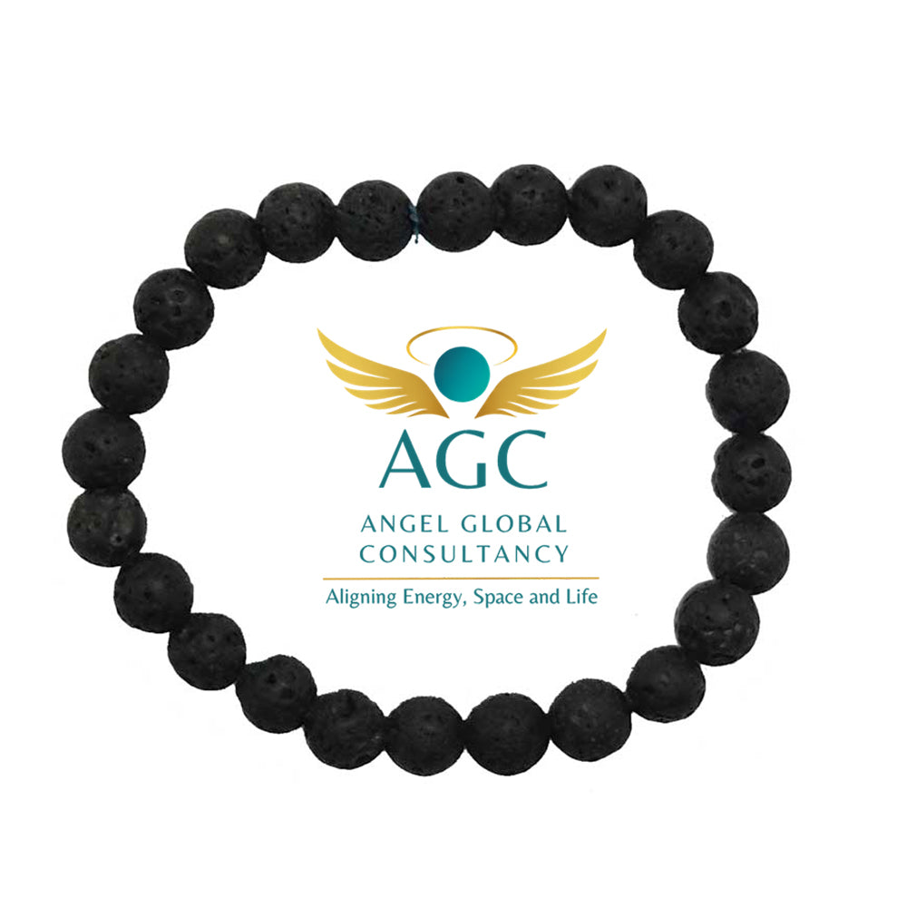 Lava Bead Bracelet for Grounding, Calm & Aromatherapy | AGC