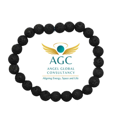 Lava Bead Bracelet for Grounding, Calm & Aromatherapy | AGC