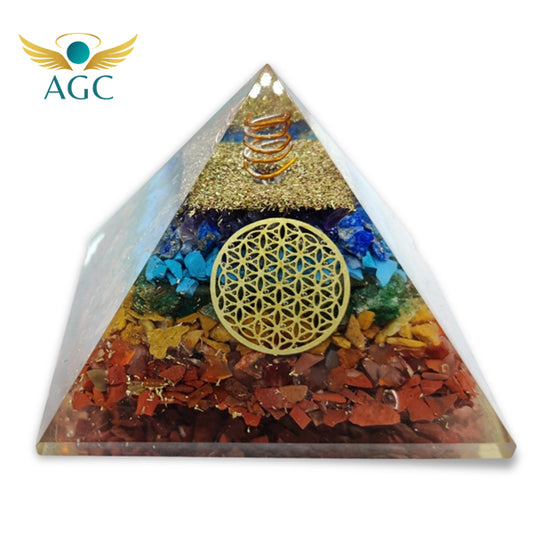 Buy Orgone Pyramid for Energy Healing, Vastu & Chakra Balance | AGC