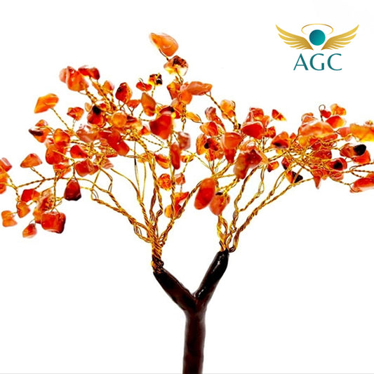 Red Carnelian Tree of Life | Energy Tree for Motivation & Success | Buy Online | AGC