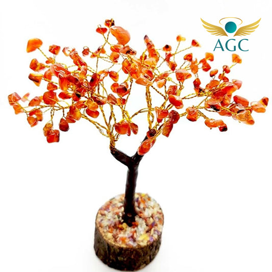 Red Carnelian Tree of Life | Energy Tree for Motivation & Success | Buy Online | AGC