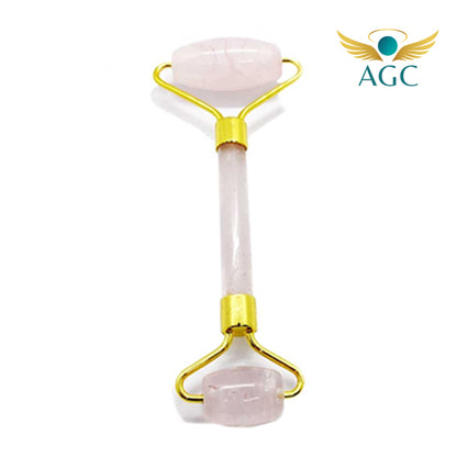 Rose Quartz Face Massager (Face Roller) | Skincare beauty tool love crystal | Buy Online | AGC