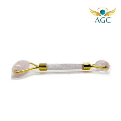 Rose Quartz Face Massager (Face Roller) | Skincare beauty tool love crystal | Buy Online | AGC
