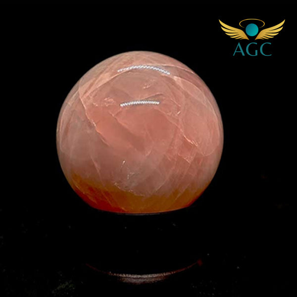 Rose Quartz Sphere | Love Energy Healing Crystal Ball | Buy Online | AGC