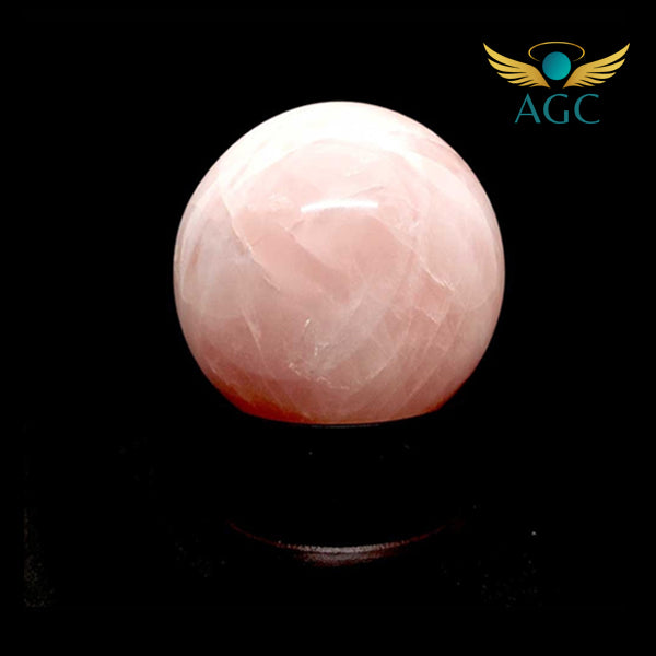 Rose Quartz Sphere | Love Energy Healing Crystal Ball | Buy Online | AGC