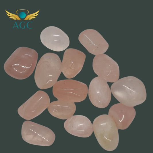 Rose Quartz Tumble Stones for Love & Healing | AGC