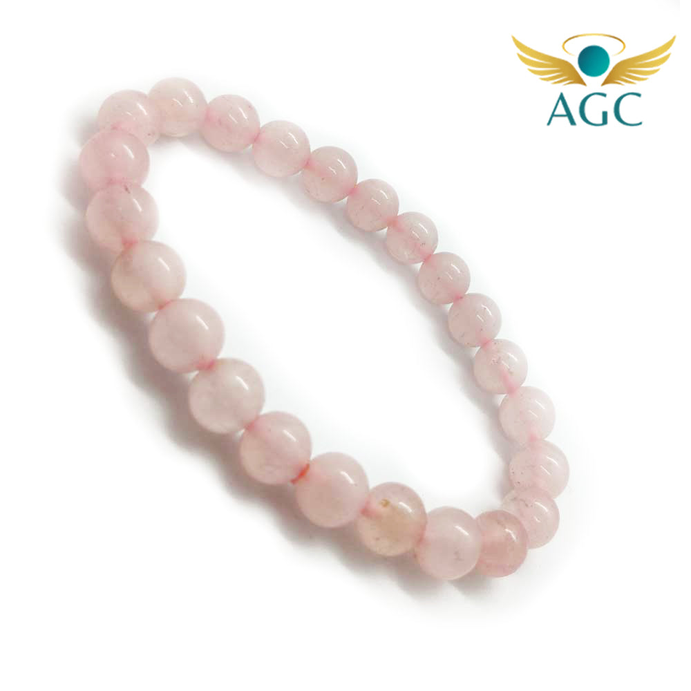 Rose Quartz Bracelet for Love, Healing & Self-Care | AGC