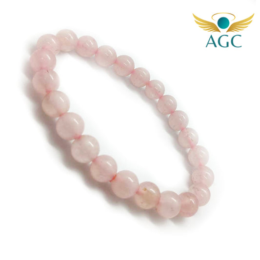 Rose Quartz Bracelet for Love, Healing & Self-Care | AGC