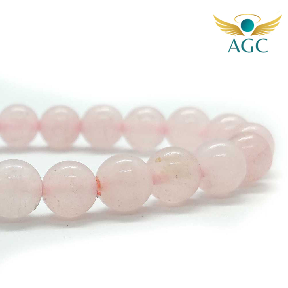Rose Quartz Bracelet for Love, Healing & Self-Care | AGC
