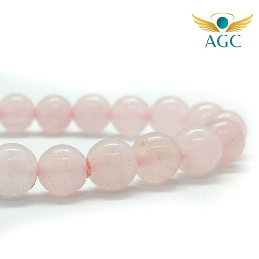 Rose Quartz Bracelet for Love, Healing & Self-Care | AGC