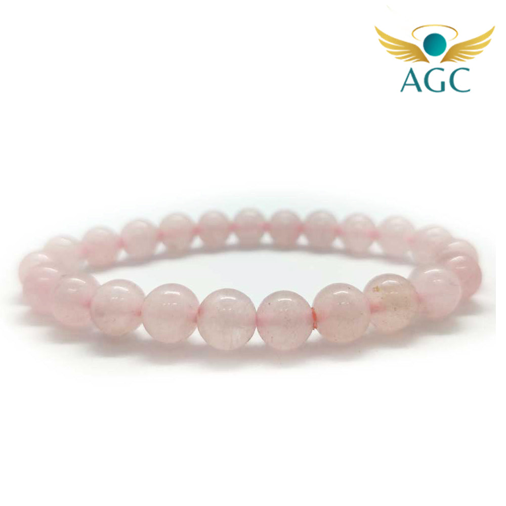 Rose Quartz Bracelet for Love, Healing & Self-Care | AGC