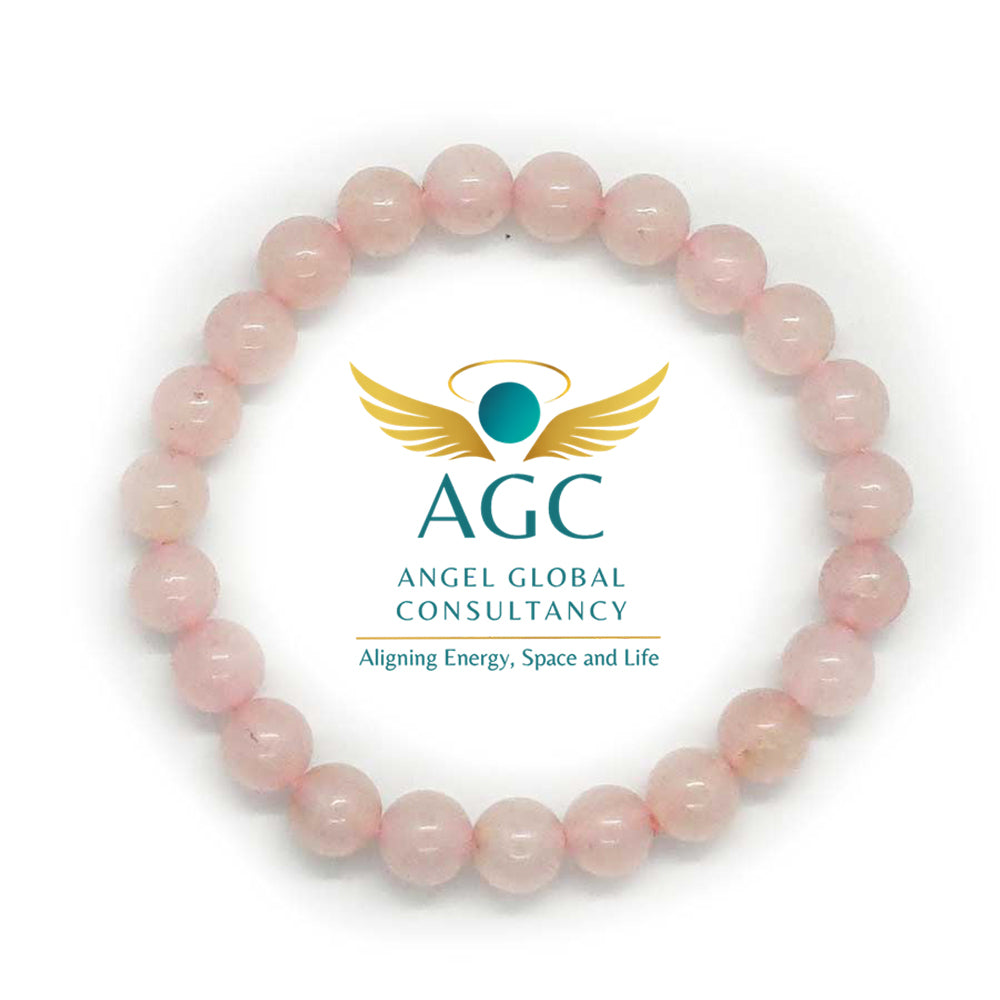 Rose Quartz Bracelet for Love, Healing & Self-Care | AGC