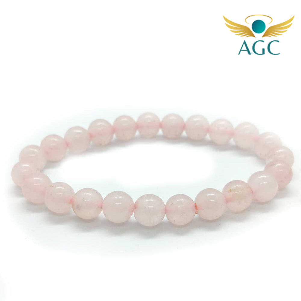 Rose Quartz Bracelet for Love, Healing & Self-Care | AGC