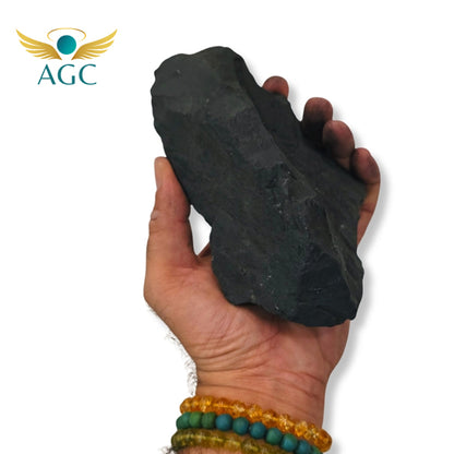 Shungite Raw Stone Protection Crystal | AGC