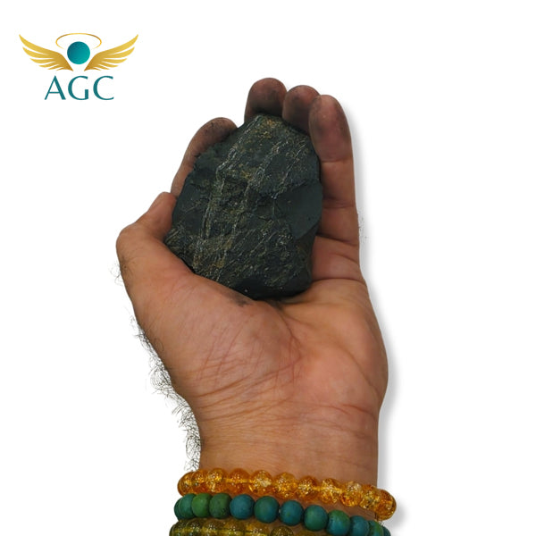 Shungite Raw Stone Protection Crystal | AGC