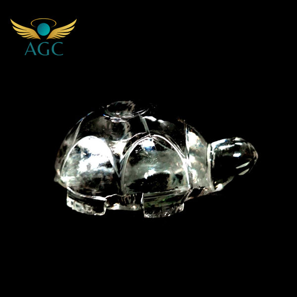 Sphatik Tortoise (Kachua) - Symbol of stability, protection & wealth | Buy Online | AGC