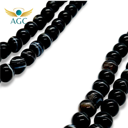 Sulemani Hakik Mala | Buy Online |Premium natural crystal mala for healing and energy balance. | AGC