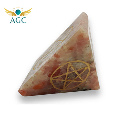 Buy Sunstone Wealth Pyramid for Prosperity, Success & Vastu | AGC