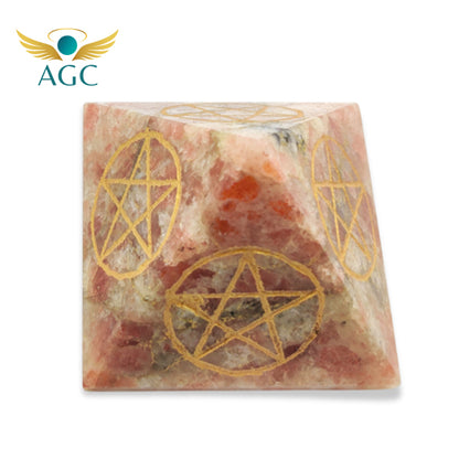 Buy Sunstone Wealth Pyramid for Prosperity, Success & Vastu | AGC