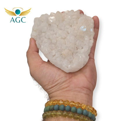 White Apophyllite Raw Stone for Clarity & Spiritual Growth | AGC