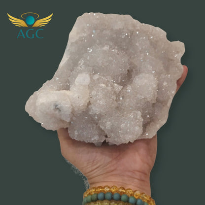 White Apophyllite Raw Stone for Clarity & Spiritual Growth | AGC