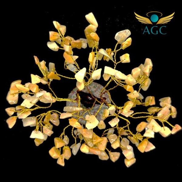 Yellow Carnelian Tree of Life | Uplifting Energy Tree for Confidence Growth | Buy Online | AGC