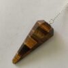 Tiger Eye Dowsing Pendulum