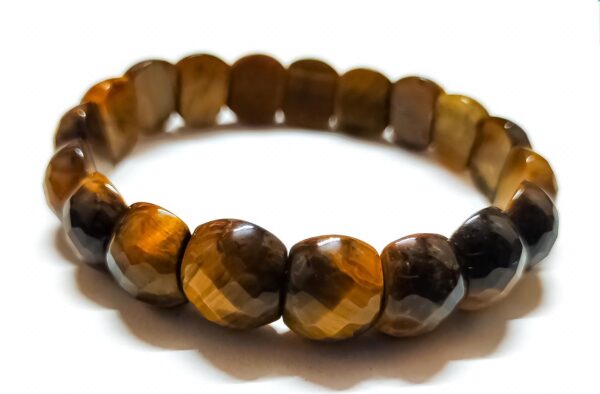 Faceted Tiger Eye Bracelet