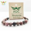 rhodonite bracelets| healing crystals | angel-global-consultancy