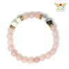 Rose quartz and Howlite bracelets|healing-crystals | angel-global-consultancy