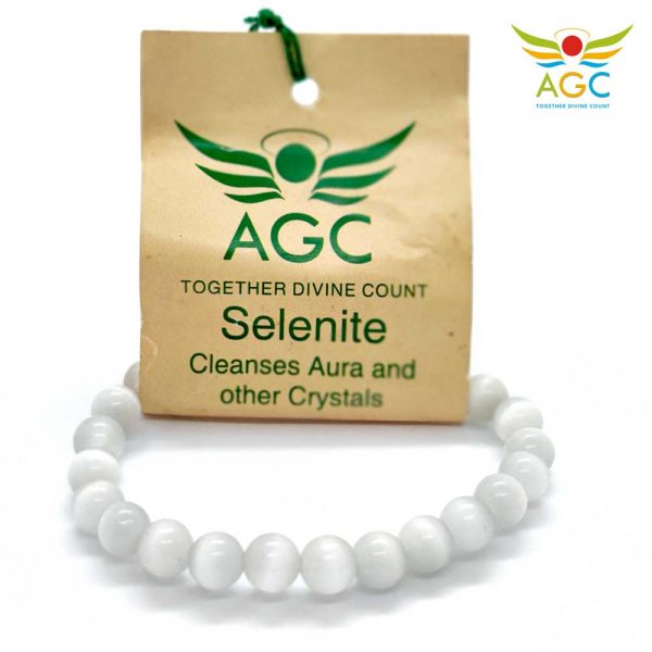 selenite bracelets| healing crystals | angel-global-consultancy