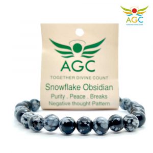 snowflake obsidian bracelets|healing-crystals|angel-global-consultancy