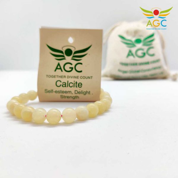 Yellow Calcite bracelets| healing crystals | angel-global-consultancy