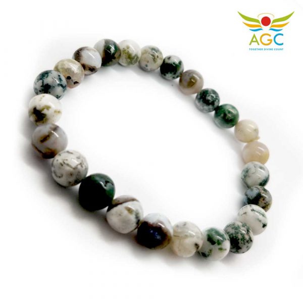 Tree-Agate-bead-bracelets| healing-crystals | angel-global-consultancy