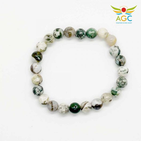 Tree-Agate-bead-bracelets| healing-crystals | angel-global-consultancy