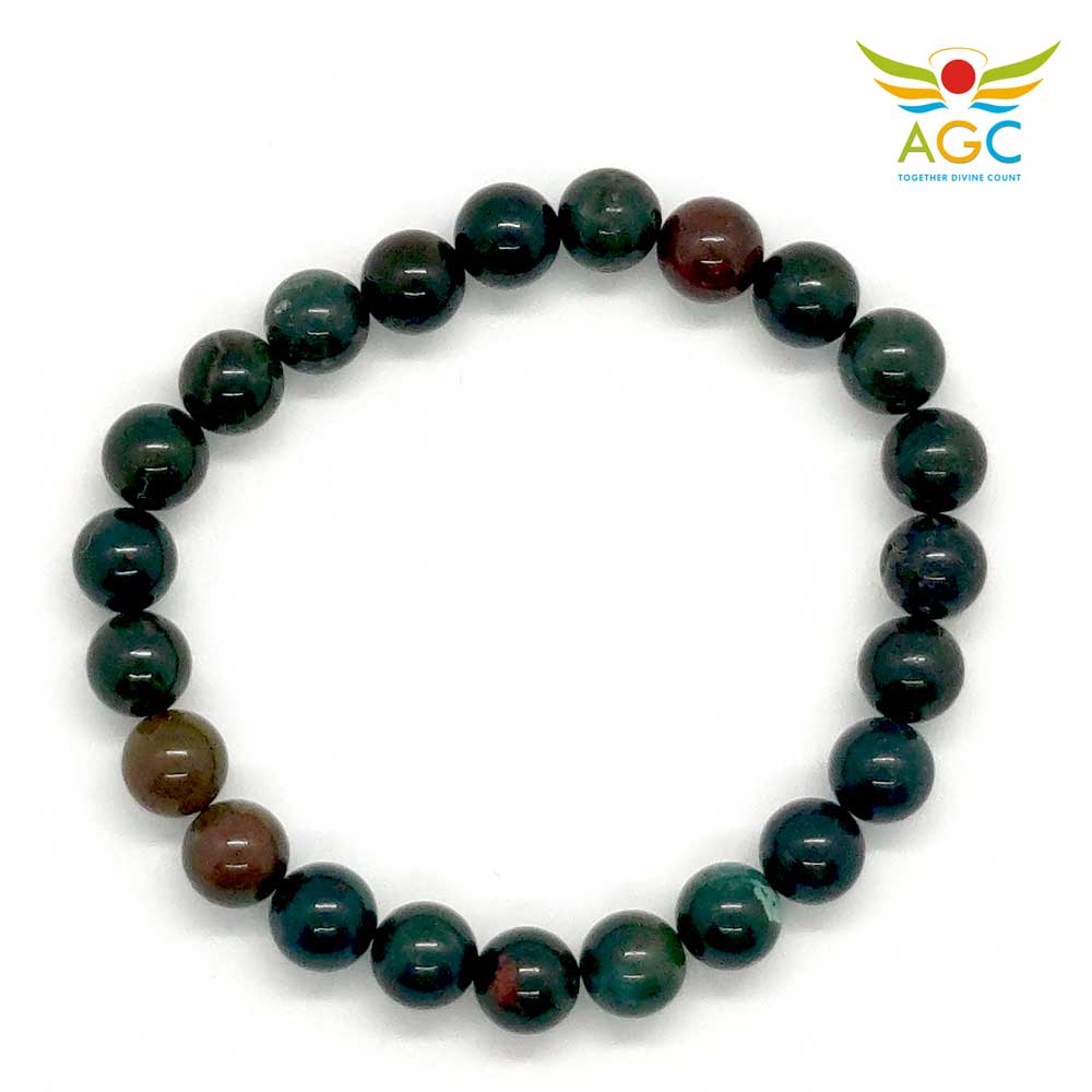 blood stone bracelet