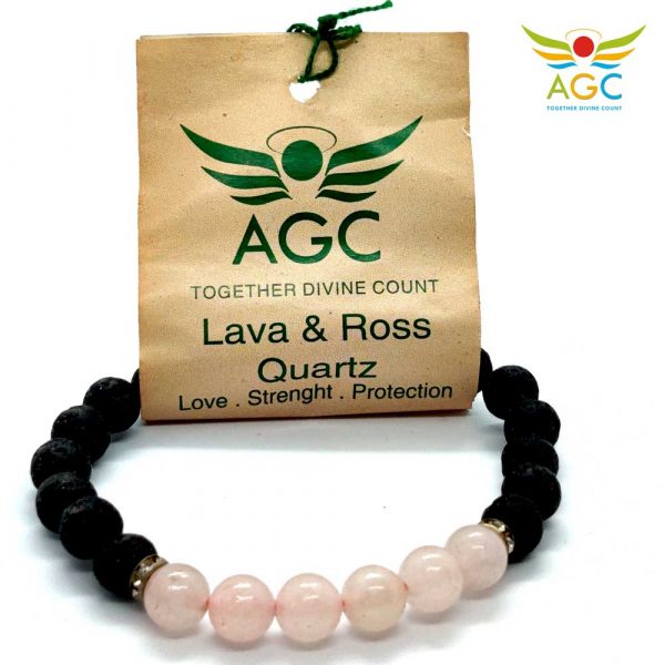 lava and rose quartz bracelets amethyst and rose quartz|healing-crystals | angel-global-consultancy