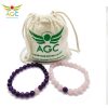 couple bracelets amethyst and rose quartz|healing-crystals | angel-global-consultancy