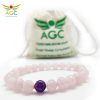 couple bracelets amethyst and rose quartz|healing-crystals | angel-global-consultancy