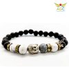 lava and howlite bracelets|healing-crystals|angel-global-consultancy