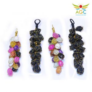 grape-hanger-black-tourmaline-multi-stone-gifts-kawach-angel-global-consultancy